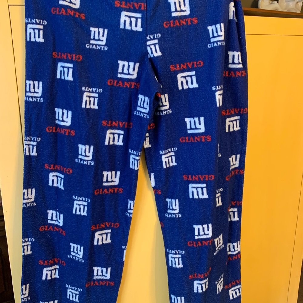 NEW YORK NFL GIANTS FLEECE PAJAMA PANTS